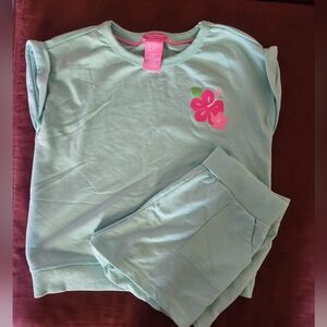 Kids Isaac Mizrahi Mint Green Set